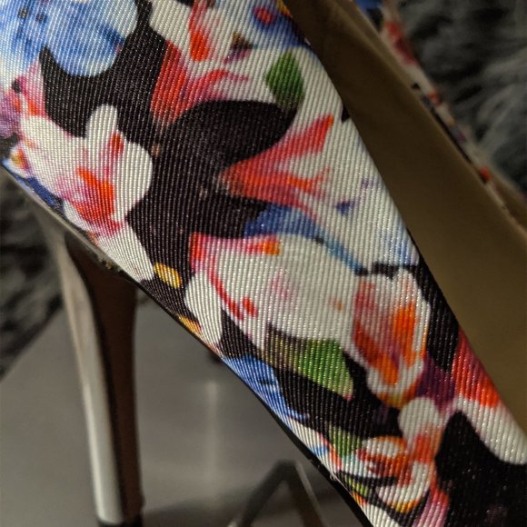 Apt 9 Floral Heels Size 8.5 NIB - Picture 4 of 6